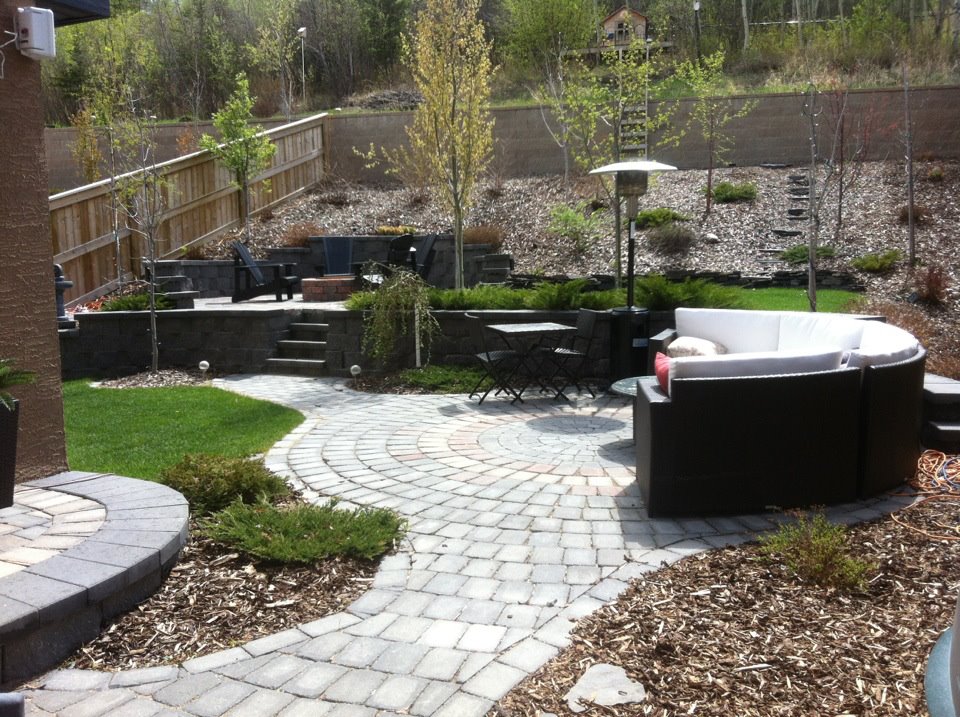 CityScape Landscaping Calgary - Patio Landscaping and firepit landscaping